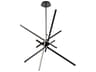 Parallax LED Pendant Light Black Modern