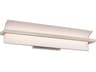 Shard 1-Light Brushed Nickel Vanity Light