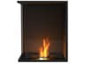 Flex Fireboxes - Left Corner Fireplace