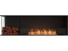 Flex Fireboxes - Left Corner Fireplace