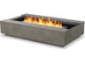 Cosmo Rectangular Patio Fire Pit Table with Ethanol Stainless Steel