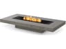 Gin 90 Low Fire Pit Table Natural Concrete