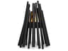 Stix Steel Black 22 Inches Portable AB3 Ethanol Burner Black