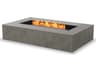 Wharf 65 Rectangular Bioethanol Fire Pit Table