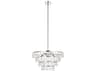 Ella 6-Light Chrome Crystal Pendant