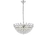 Emilia 5-Light Chrome Crystal Pendant