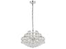 Savannah 5-Light Chrome Crystal Pendant