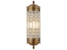 Olivia 1-Light French Gold Clear Crystal Wall Sconce