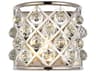 Madison 1-Light Polished Nickel Crystal Wall Sconce