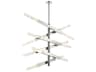Ari 12-Light Chrome Linear Island Pendant