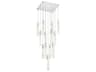Aurora 13-Light Chrome Linear Pendant