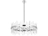 Serena 16-Light6-Light Chrome Crystal Linear Pendant