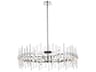 Serena 16-Light6-Light Chrome Crystal Linear Pendant