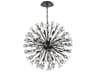 Vera 18-Light Black Sputnik Pendant