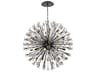 Vera 32-Light Black Sputnik Pendant