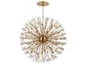 Vera 32-Light Gold Sputnik Pendant