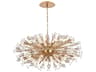 Vera 38-Light Gold Sputnik Pendant