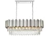 Willow 9-Light Chrome Tiered Island Pendant