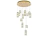 Aston 12-Light Satin Gold Pendant