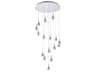 Amherst 16-Light Chrome Pendant