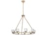 Cadence 9-Light Satin Gold Chandelier