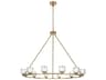 Cadence 12-Light Satin Gold Chandelier