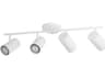 Calloway 4-Light White Cylinder Track & Rail Light