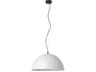 Rafaelino 1-Light Grey Dome Pendant