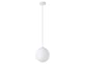 Rondo 1-Light White Globe Mini Pendant