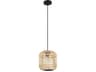 Bordesley 1-Light Black Mini Pendant