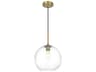 Baxter 1-Light Satin Gold Globe Mini Pendant
