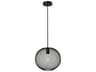 Keller 1-Light Black Globe Pendant