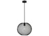 Keller 1-Light Black Globe Pendant