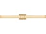 Ivaan 1-Light Satin Gold Vanity Light