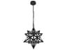 Nocturne 1-Light Black Pendant