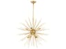 Timber 8-Light Brass Sputnik Pendant