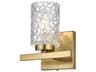 Cassie 1-Light Satin Gold Wall Sconce