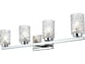 Cassie 4-Light Chrome Vanity Light