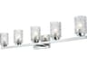 Cassie 5-Light Chrome Vanity Light