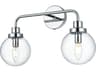 Hanson 2-Light Chrome Vanity Light