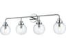 Hanson 4-Light Chrome Vanity Light