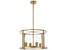 Agnys 4-Light Brass Chandelier
