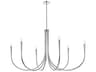 Layne 6-Light Chrome Chandelier