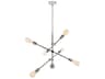 Axel 6-Light Polished Nickel Sputnik Pendant