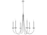Cohen 6-Light Chrome Chandelier
