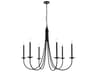 Cohen 6-Light Black Chandelier