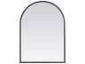 Ayra Black Arch Wall Mirror