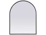 Ayra Black Arch Wall Mirror
