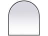 Ayra Black Arch Wall Mirror
