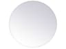 Gracin Clear Round Wall Mirror